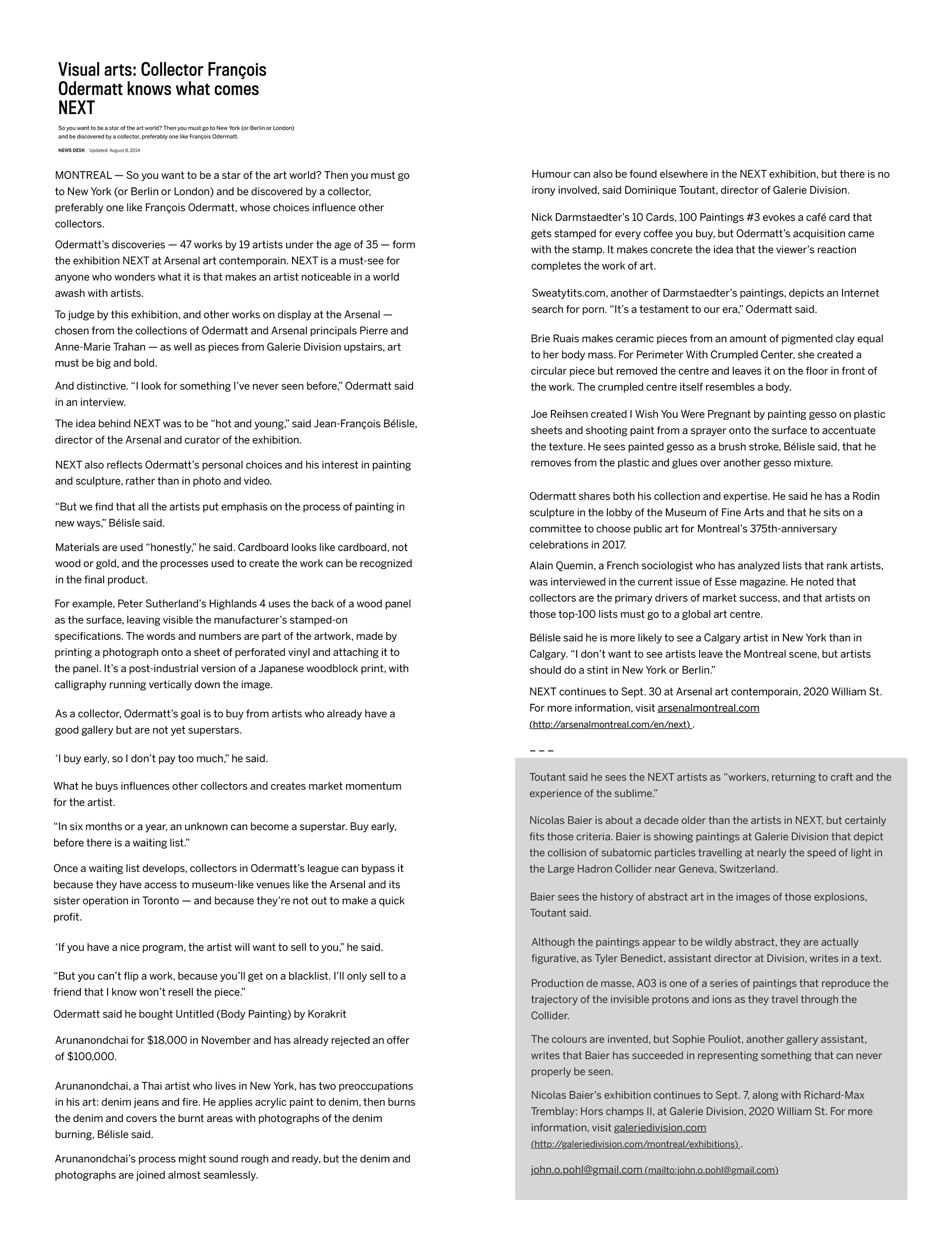 Curriculum vitae sections picture